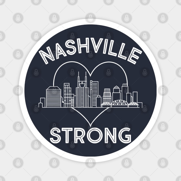 Nashville Strong Magnet by kathynho